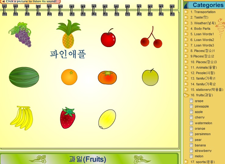 GitHub - chiihuang/crazy-fruit-market: English vocabulary learning